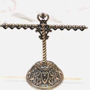 Brighton Silver Heart Jewelry Stand